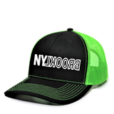 N.Y. Brooklyn Neon Colors Premium Snapback Hat - BNVEED STYLE