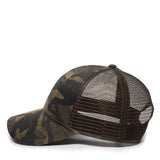 Camouflage (Etched Camo Canvas) Modern Snapback Hat - BNVEED STYLE